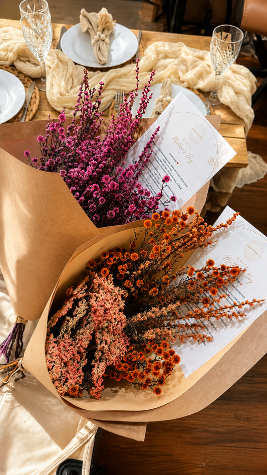 Flowers & Card